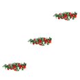 thumbnail image 4 of stanreset 1/2/3/5 Artificial Flower Plant Fake Vine Roses Simulation Rose Self-Assembly Party Balcony Garden Restaurant Living Room Garland Red 3PCS, 4 of 6
