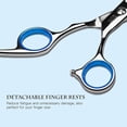 thumbnail image 3 of ULG Hair Cutting Scissors Thinning Shears Kit Professional Barber Hairdressing Texturizing Scissor -Japanese Stainless Steel 6.5 inch, 3 of 7