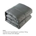 thumbnail image 5 of JML Ensemble de Lit Matelassé en Losange 8 Pcs, Jumeau, Gris, 5 of 5