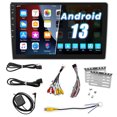 thumbnail image 1 of Youkk Android 13 2+32G 10.1Inch Full Touch Screen Single Din Car Stereo Radio Car Stereo Radio Bluetooth 1DIN Built-In, 1 of 6