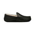thumbnail image 2 of UGG Men's Ascot Slipper, Black Leather, 10 M US, 2 of 6