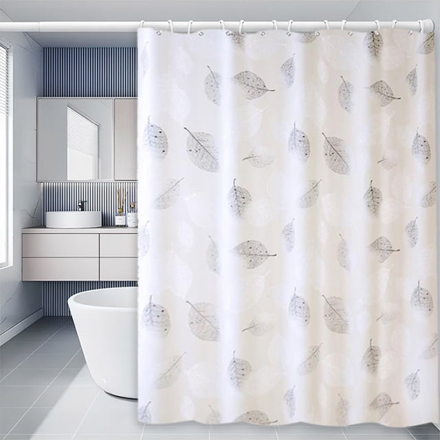 Modern Shower Curtain Liner 70.87x70. Inches Unisex Water Repellent Polyester Wash Bathroom