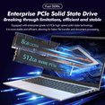 thumbnail image 2 of Exsurf Ordinateurs Portables 15,6 Pouces, Win 11 Pro, 8 Go RAM 512 Go SSD, Port Type-C, Usage Domestique et Étudiant, 2 of 7