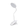 thumbnail image 2 of Lampe de Bureau à Pince LED, Lampe de Lecture Portable Rechargeable par USB, Col de Cygne Flexible pour Éclairage Réglable, Idéale pour la Table de Chevet, le Bureau et l'Étude, Rouge/bleu, Écoénergétique, Sans Vacillement, 2 of 6
