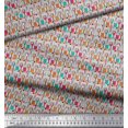 thumbnail image 3 of Soimoi Rayon Fabric Bottle & Wine Glass Bar Print Fabric by Yard 56 Inch Wide, 3 of 5