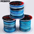 thumbnail image 2 of PROBEROS 100m Fishing Line Braided PE Line 4 Strands 18-66LB Multifilament Anti-bite Fishing Line Outdoor Fishing Accessories blue 0.6, 2 of 6