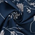 thumbnail image 5 of IROINID Rabais Polyester T-Shirt à Manches Longues pour Femmes Décontracté Col Rabattu Col Rond Bouton Blouse Élastique Chemises, Bleu, 5 of 5