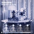 thumbnail image 3 of NITIDSKY 100 LED Battery Operated Fairy Lights with Remote Christmas String Lights White,4 Pack, 3 of 7