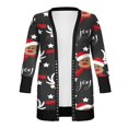 thumbnail image 2 of Cardigan de Noël à Manches Longues pour Femmes, 2 of 3