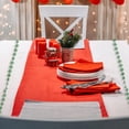 thumbnail image 4 of Christmas Window Decorations,Christmas Snowflake Ribbon Gift Wrapping Embossed Ribbon Holiday Desktop Window Fireplace Red Wine Bottle Decoration Total Length of Ribbon 196.85 Inches, 4 of 6