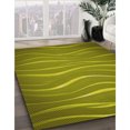 thumbnail image 3 of Ahgly Company Machine Washable Indoor Rectangle Transitional Olive Green Area Rugs, 8' x 12', 3 of 7