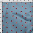 thumbnail image 3 of oneOone Tissu en Coton Flex Imprimé Fraise 40 Pouces de Large, 3 of 4