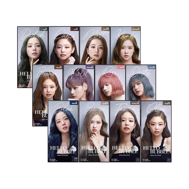 MISE EN SCENE Hello Bubble x BLACKPINK Hair Color Kit - 15 Colors