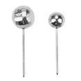 thumbnail image 3 of 300pcs Round Head Pins Lightweight Compact Round Pearl Pins for Dressmaking Sewing Marking Material: Plastic & Stainless Steel, 3 of 7