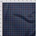 thumbnail image 4 of oneOone Polyester Spandex Blue Fabric Check Sewing Craft Projects Fabric Prints By Yard 56 Inch Wide, 4 of 4
