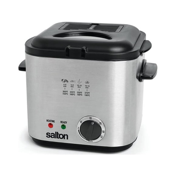 Salton Friteuse Compacte, 1 Litre, Acier Inoxydable
