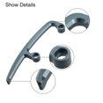 thumbnail image 4 of Unique Bargains 1 Set Motorcycle Passenger Grab Bar Rear Seat Rail Handle for Kawasaki Z650 2017-2022 Titanium Tone, 4 of 6