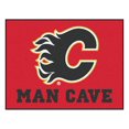 thumbnail image 1 of Tapis « Man Cave » Flames de Calgary de la LNH par FanMats, 1 of 5