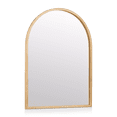 thumbnail image 2 of Bouclair Miroir Arqué Brun 18 X 24 Po (45,72 X 60,96 cm), 2 of 3