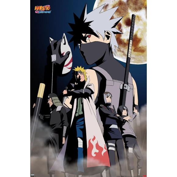Naruto Shippuden - Illustration clé de Kakashi