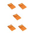 thumbnail image 2 of Youkk Polyester Chenille Bath Mat - Strong Water Absorption Exquisite Crafted Soft Texture No Shedding Orange 40cm*60cm 5Set, 2 of 6
