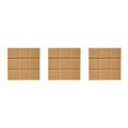thumbnail image 2 of Thinsony Cork Board Tiles 12 x 12 Message Home Board Board School yellow 12 Inch x 12 Inch 3Set, 2 of 6