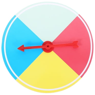 KAKOWELY DIY Prize Wheel Fortune Rotating Prize Wheel Party Prize Wheel Game Lottery Turntable for Party,5.91"X5.91"X0.39"