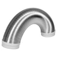 thumbnail image 1 of Luxshiny Dryer Exhaust Hose For Ventilation Aluminum Silver 1Pcs, 1 of 8