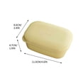 thumbnail image 1 of Pompotops New Bathroom Dish Plate Case Home Shower Travel Hiking Holder Container Soap Box Clearance, 1 of 2