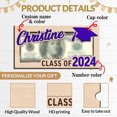 thumbnail image 4 of Thinsony Graduation Gift Cash Holder Wooden Envelope Wallet Safe 2024 Graduation Money yellow, 4 of 6