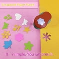 thumbnail image 3 of kurtrusly Hole Puncher Paper Punchers Circle Cards Labor-saving Decoration Tool Accessories Easy and Fast Manual Tools Consistent Design six plum blossoms, 3 of 5