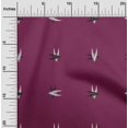 thumbnail image 1 of oneOone Viscose Jersey Fabric Arrow Ikat Decor Fabric Printed BTY 60 Inch Wide, 1 of 5