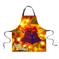 thumbnail image 2 of GUOOL Christmas Adults Chef Apron for Kitchen Festive Cooking Baking Hat, 2 of 6