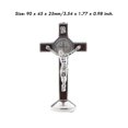 thumbnail image 2 of Crucifix Statue Cross Figurine Car Chaple Home Decor Accessory, 2 of 7