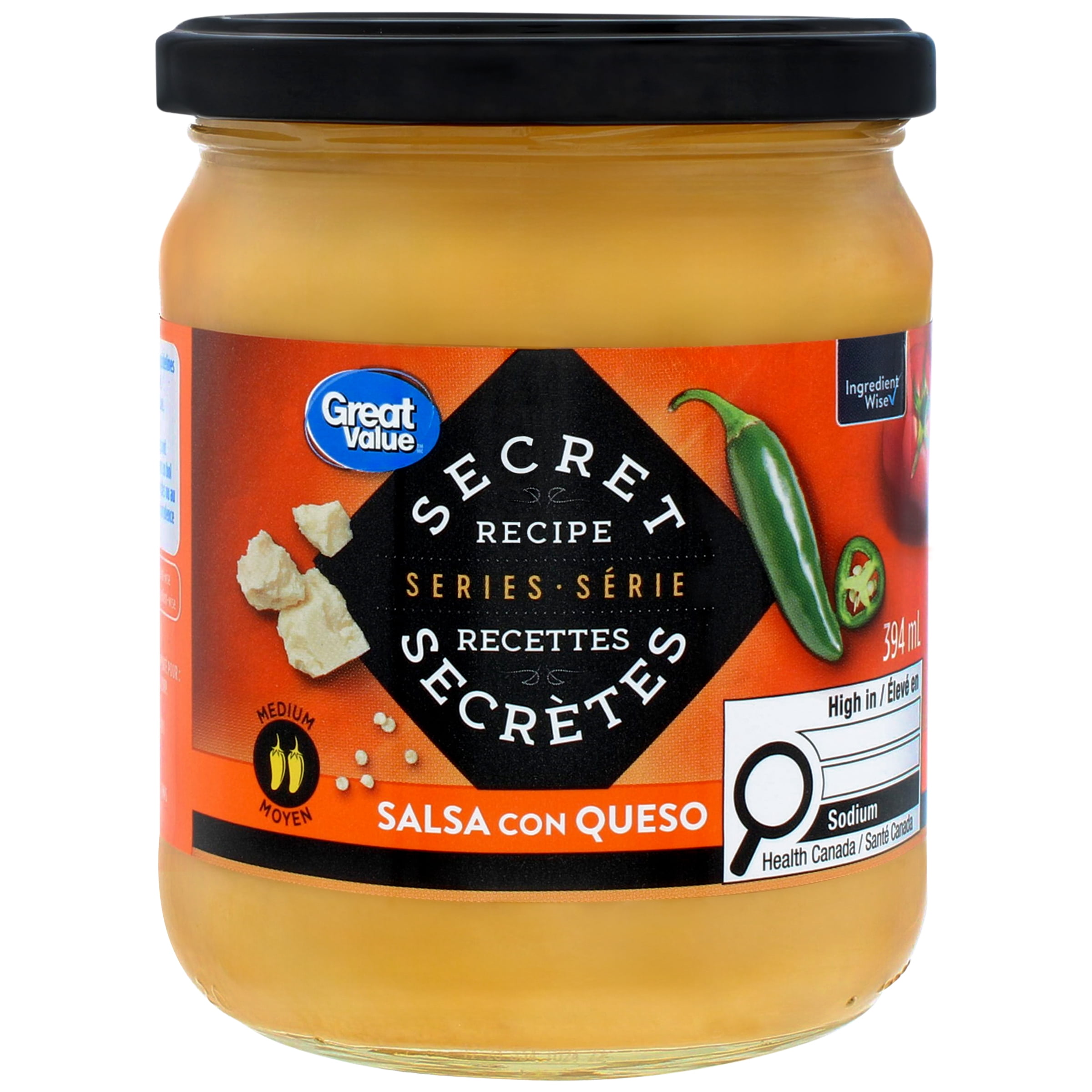 Great Value Secret Recipe Series Salsa Con Queso