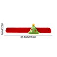thumbnail image 3 of QIPOPIQ Assorted Snap Circle Wristband Armband Craft Ornament, Christmas Circle Wrist Band, 3 of 7