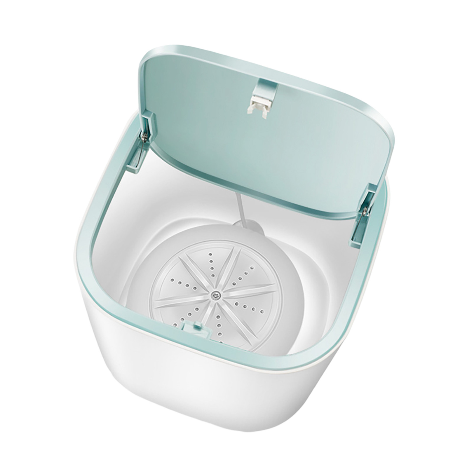 Hearth & Gear Mini Washing Machine Laundry Barrel Washer Underwear Socks Washer Portable Personal Rotating Turbine Washer Convenient For Home Dormitory Daily Shower Spray for Glass Doors Messy Eater