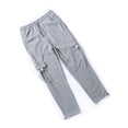 thumbnail image 3 of FOCUSNORM Man Juniors Casual Pants Solid Color Loose Pocket Drawstring Long Trousers, 3 of 8