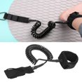 thumbnail image 3 of Fdit Water Sports Foot Rope,Black Elastic Water Sports Foot Rope Surfing Paddle Board Ankle Spring Traction Strap,Surfing Foot Rope, 3 of 10