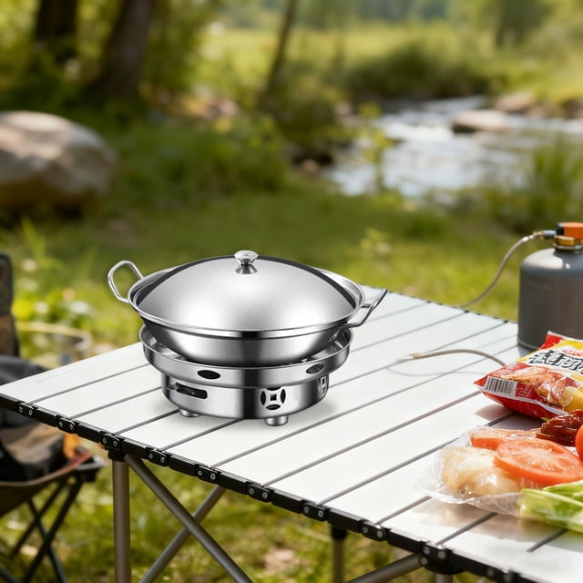 Portable Backpacking Stove Lightweight Mini Burner Cookset For Outdoor Camping Hiking Picnic And Emergency Gear