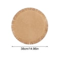 thumbnail image 3 of Tapis de Table Rond Tissé 38 cm Isolation Thermique Anti-Huile Imperméable Napperon pour Table à Manger Café Maison Restaurant, 3 of 5