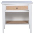 thumbnail image 3 of Bexhill 1-drawer Nightstand Bedside Table White, 3 of 15