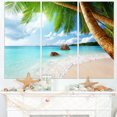 thumbnail image 1 of Design Art Praslin Island Seychelles Beach Seashore Photo Canvas Art Print, 1 of 2