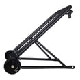 thumbnail image 2 of Mi.xim Foldable Bike Aluminum Alloy Rear Shelf Bikes Back Cargo Rack with Wheels Carrier Holder Outdoor Replacement for Brompton Black, 2 of 9