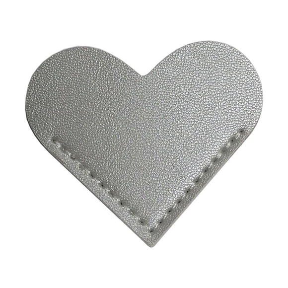 Yhmxh Office Supplies,School Supplies,Back To School Supplies Vintage Leather Heart Bookmark Page Corner,Leather Love Bookmark Book Mark