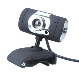 Yeacher USB 2.0 0.3 Millions de Pixels Webcam Cam avec Microphone MIC pour ordinateur PC Ordinateur portable noir