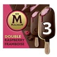 thumbnail image 2 of Magnum Barres de Crème Glacée Double Framboise 3 x 90 ml, 2 of 7