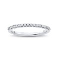 thumbnail image 3 of 1 ct Halo Vintage Round Diamond Eco Friendly Lab Created Engagement Ring Set, 3 of 4