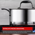 thumbnail image 4 of Lagostina Raffinato 11 Piece 7-Ply Clad Stainless Steel Cookware Set, 4 of 6
