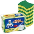 thumbnail image 1 of MR. SIGA Heavy Duty Cellulose Scrub Sponge, Dual-Sided Dishwashing Sponge for Kitchen, 12 Pack, 1 of 1